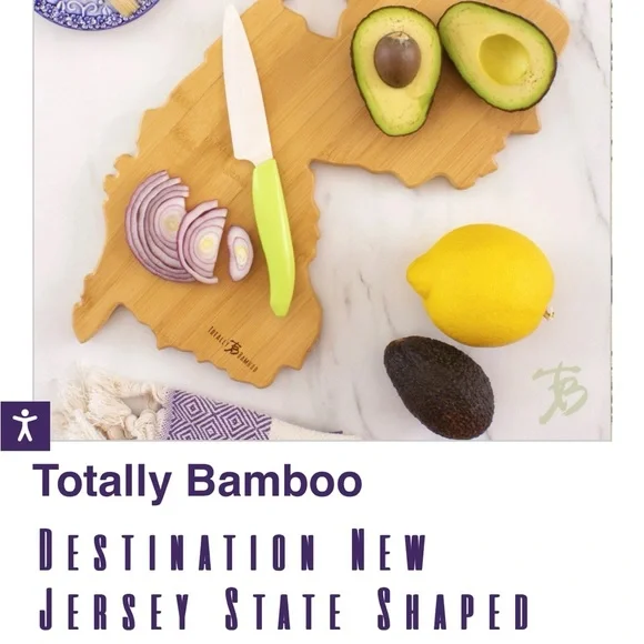 New Jersey Totally Bamboo Cutting and serving board - Picture 5 of 7